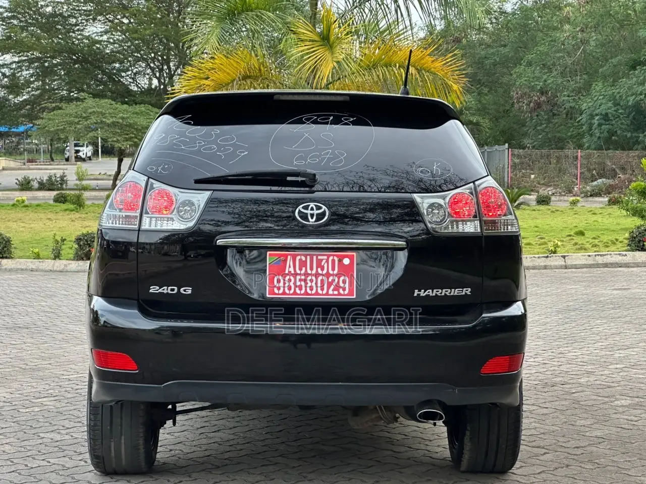 Toyota Harrier 2.4 2008 Black