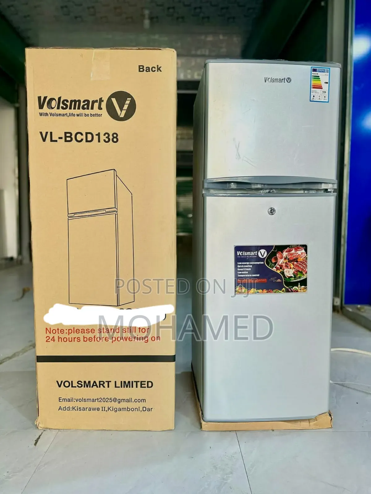Volsmart Fridge 138l