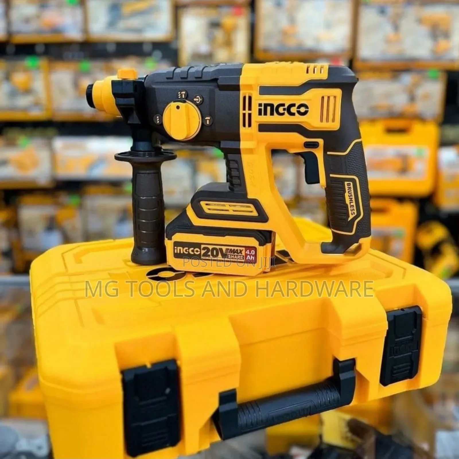Cordless Rotary Hammer 22mm 20v