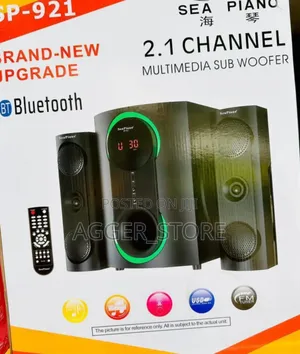 Sea Piano Sp921 Multimedia Speakers