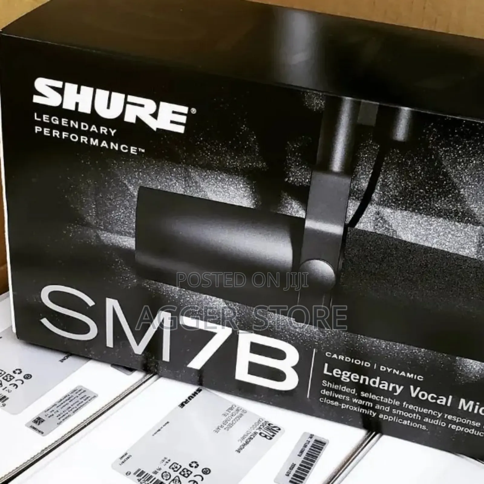 Shure Sm7b Legendary Vocal Microphone