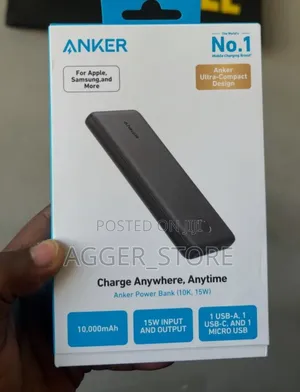Anker 10000mah Portable Powerbank 15watts