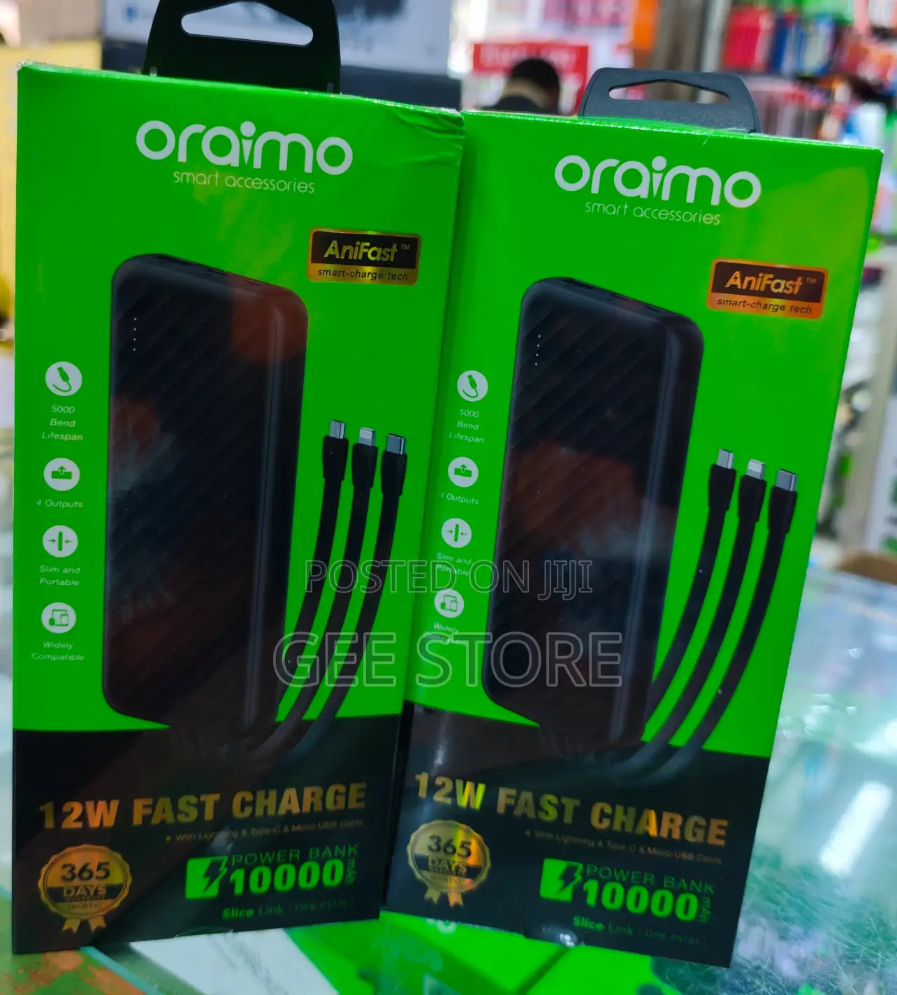 Oraimo 12w Fast Charger