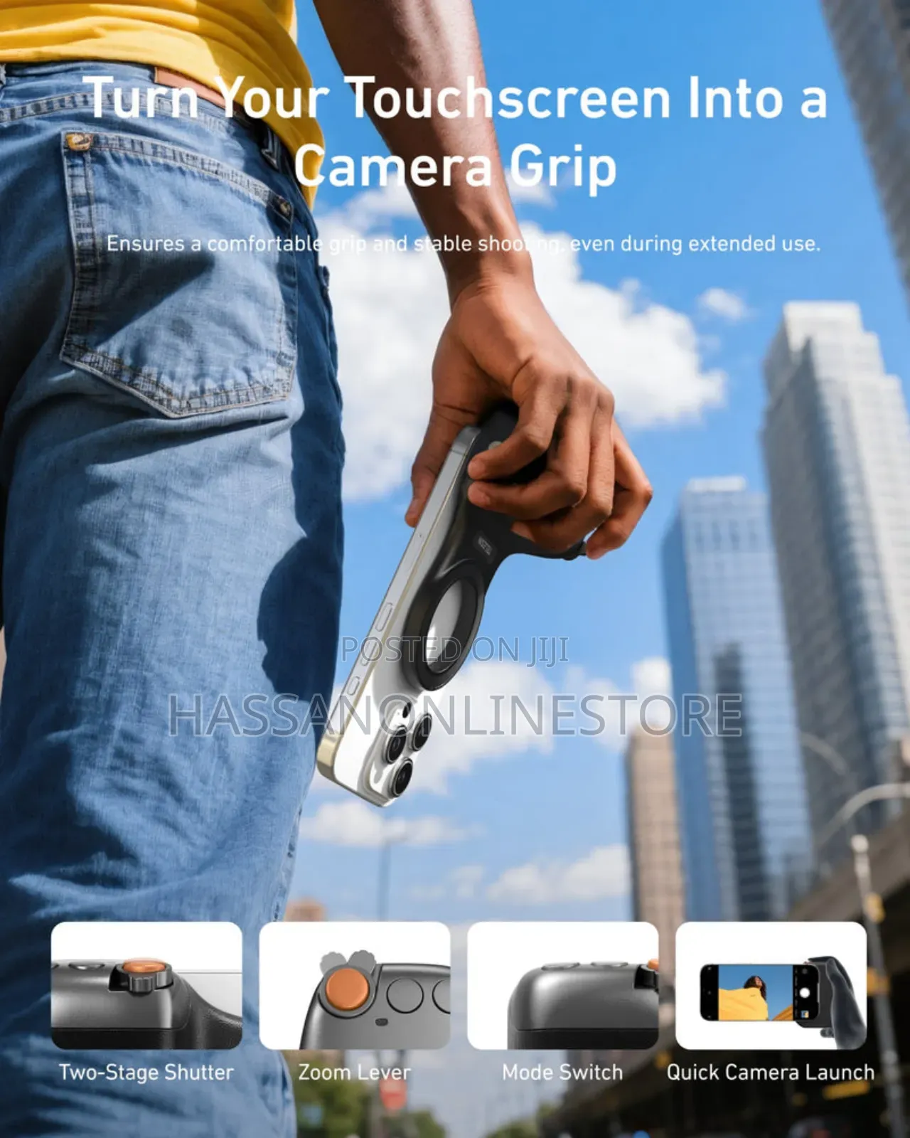 Telesin Fun Shot Magnetic Grip 2