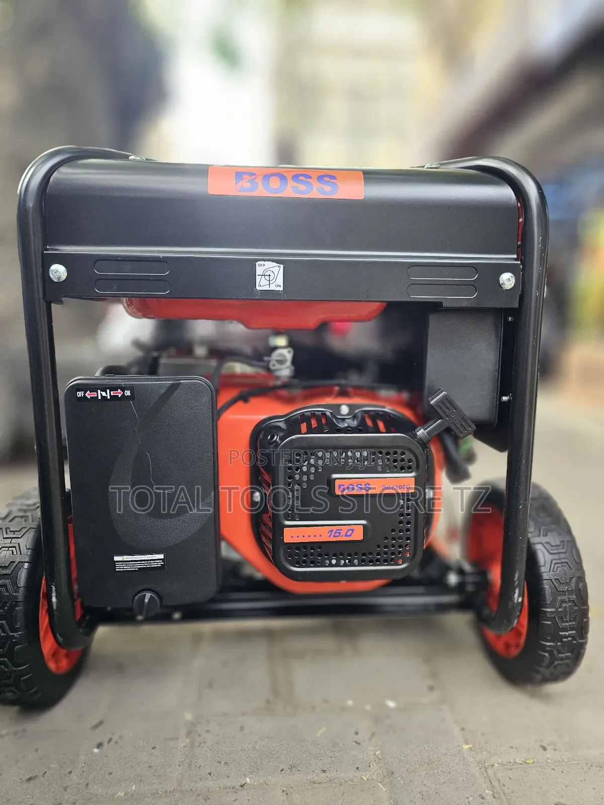 Boss Gasoline Generator Bg8500d 7.5kw