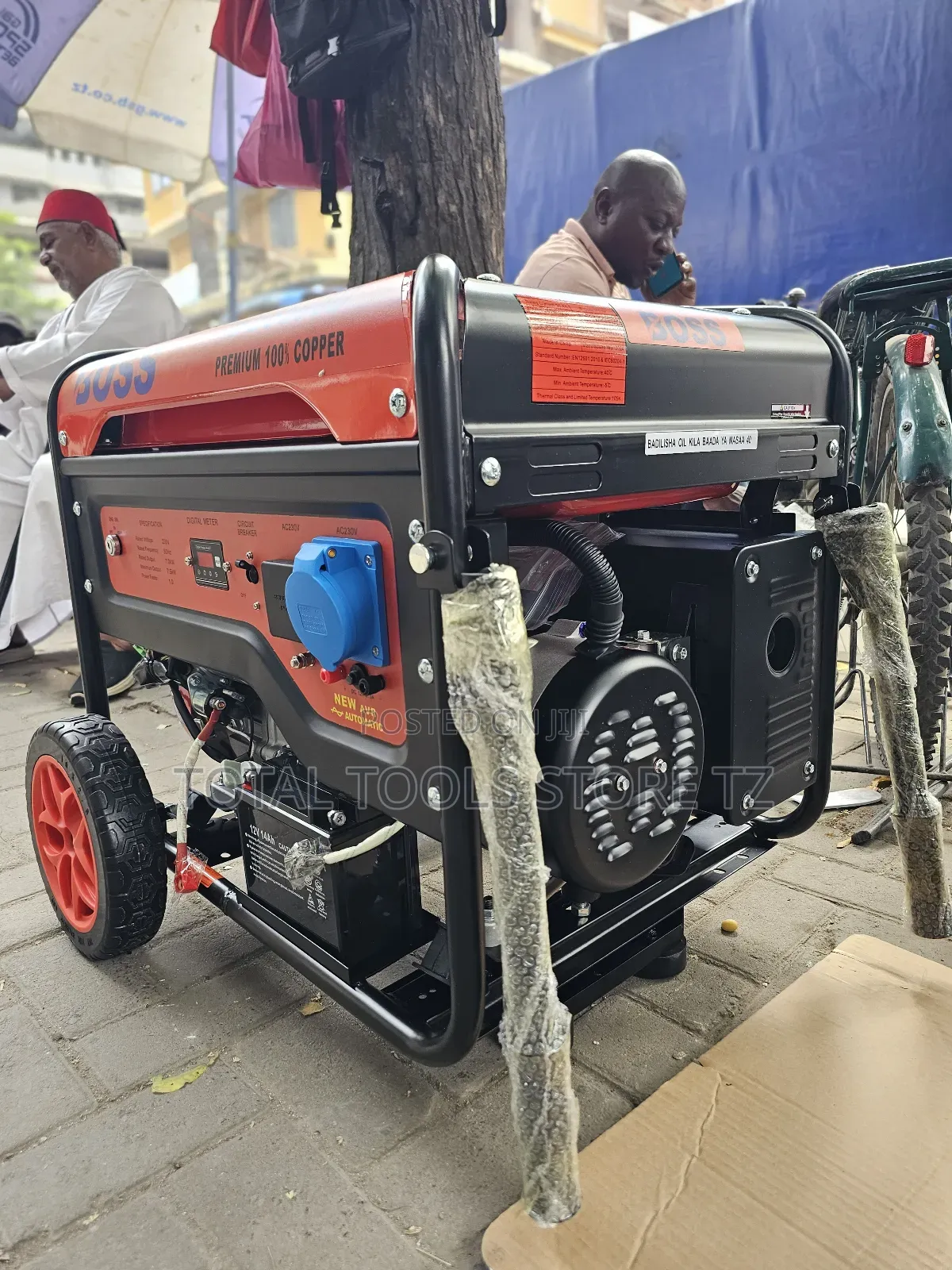 Boss Gasoline Generator Bg8500d 7.5kw