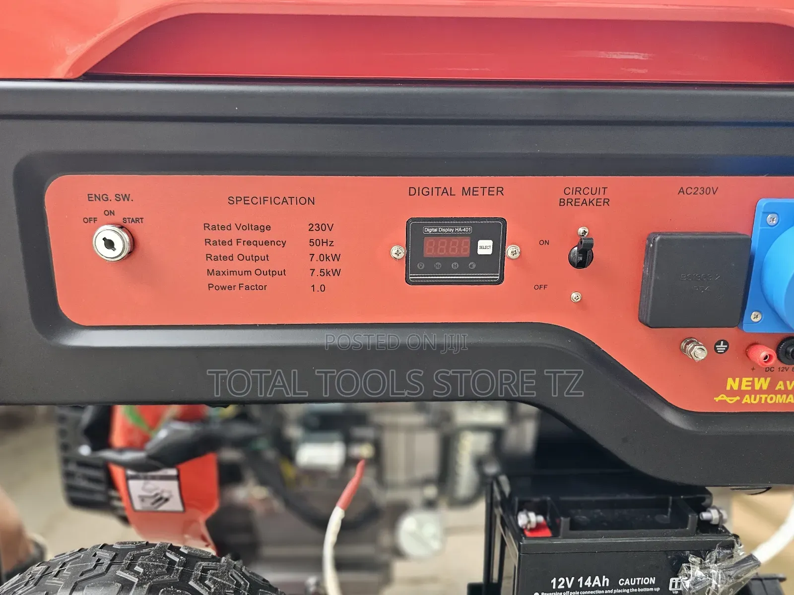 Boss Gasoline Generator Bg8500d 7.5kw