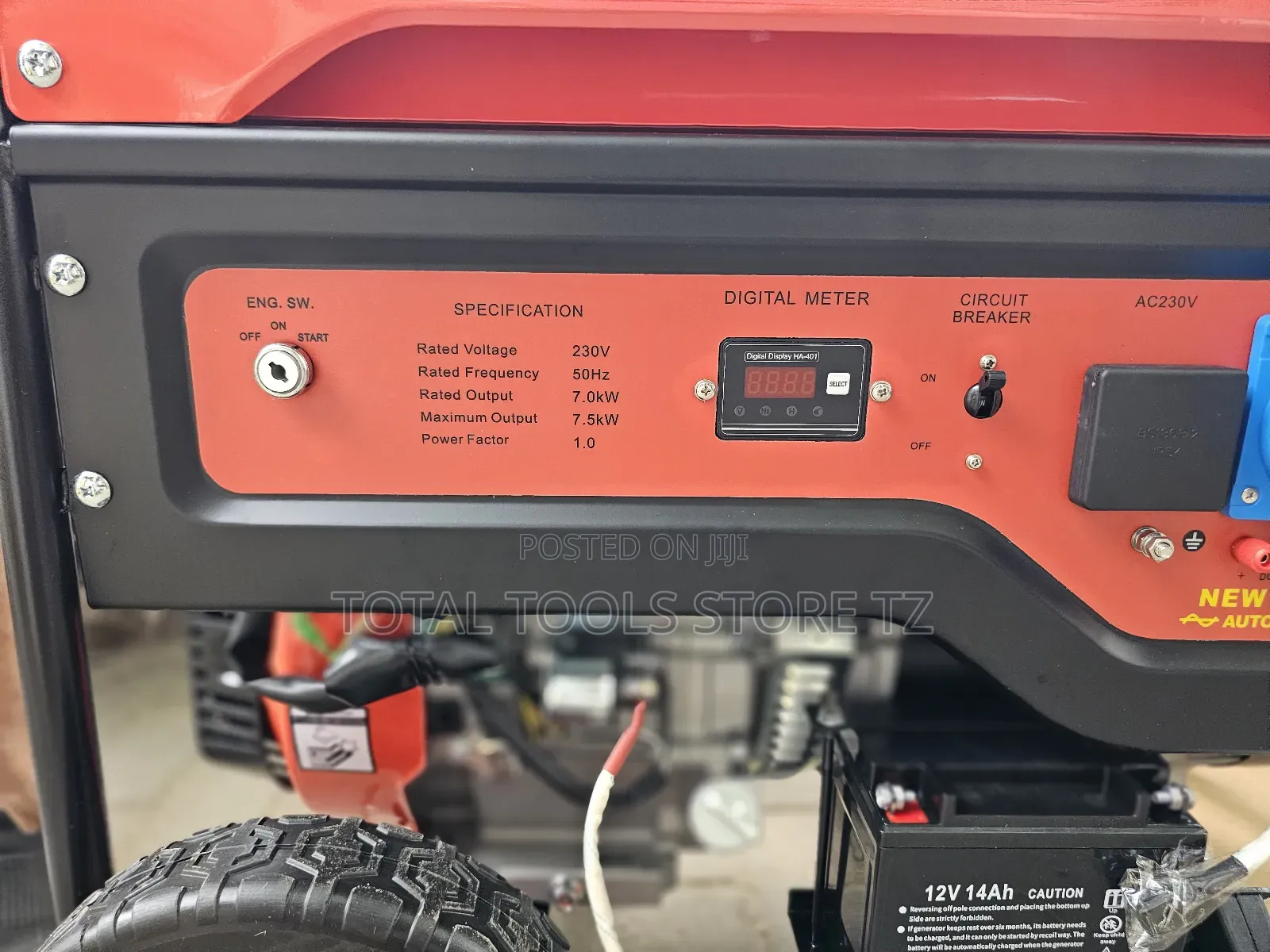 Boss Gasoline Generator Bg8500d 7.5kw