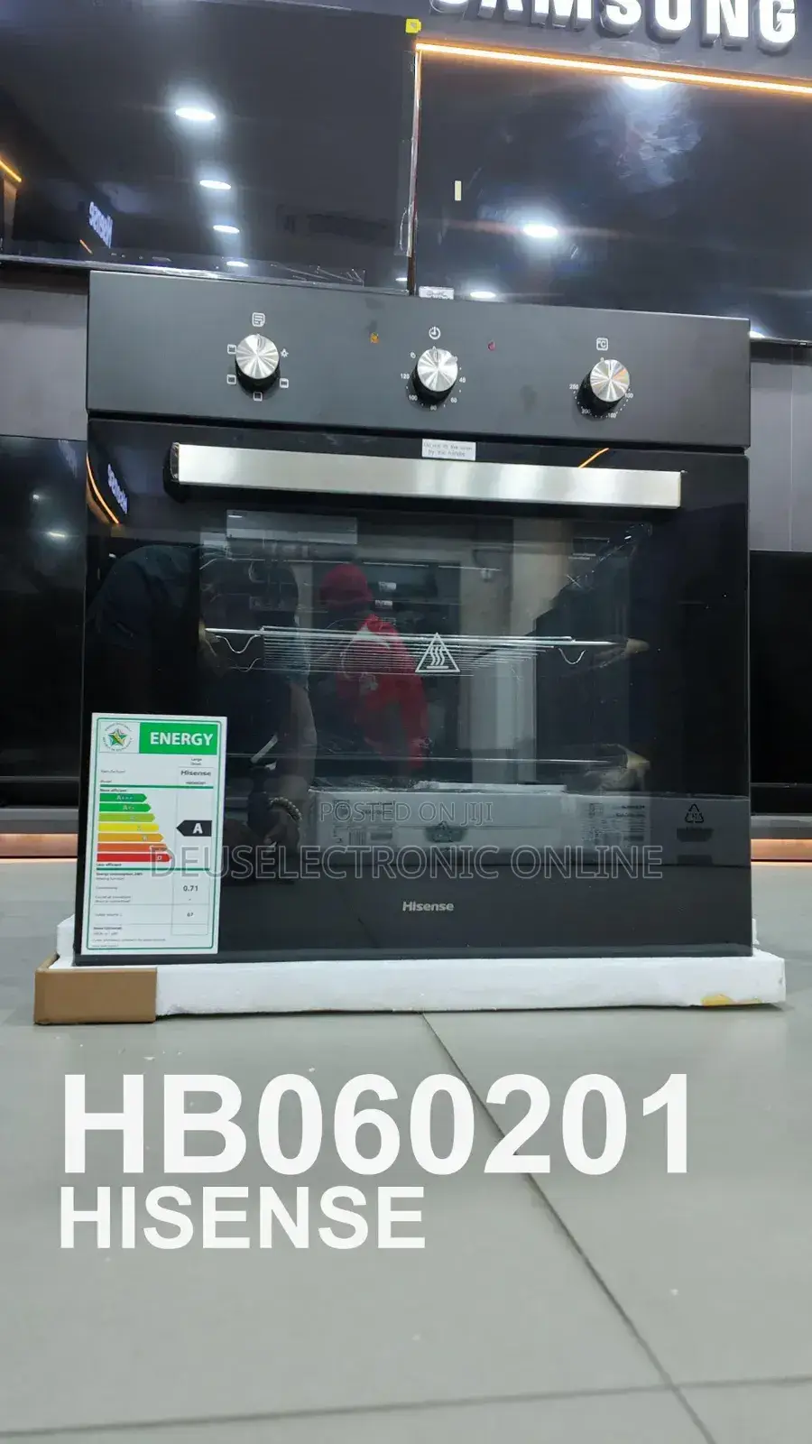 Hisense Cooker Built-In*Oven