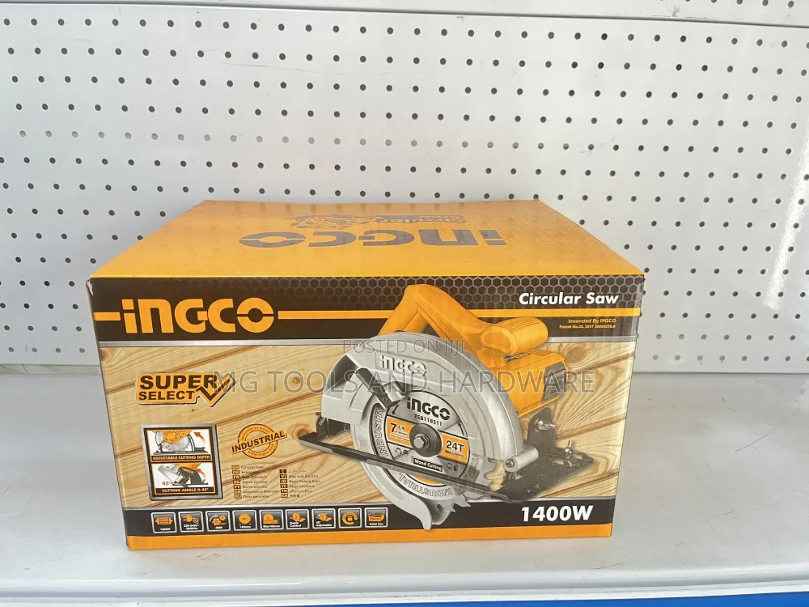 Circular Saw Watts 1400w