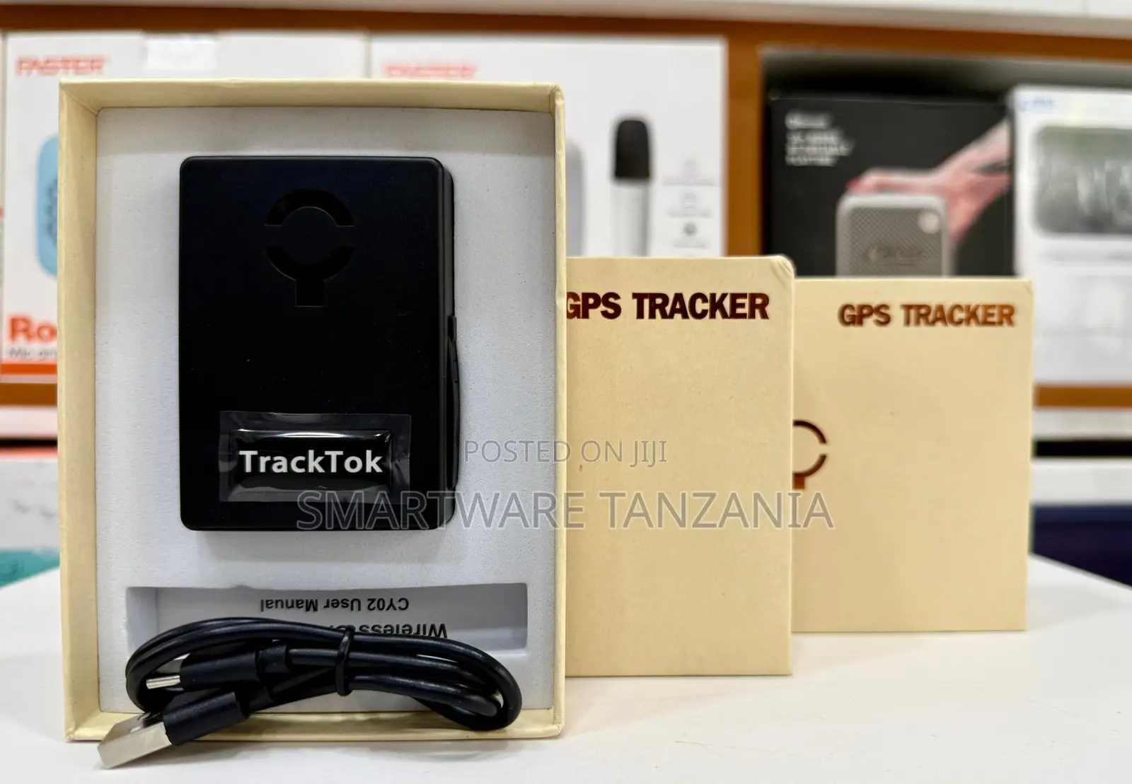 Tracktok Mini GPS Tracker Magnetic Wireless Portable Locator Device