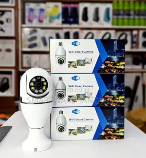 Wifi Smart Camera Light Bulb E27 Security PTZ Hd Night Vision Home