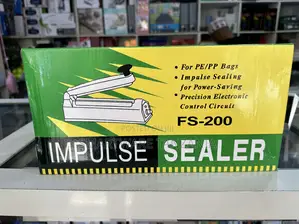 Impulse Sealer Fs-200 Plastic Bag Heat Sealer Machine 200mm 8 Inch