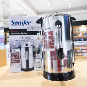 Sonifer Hot Water Boiler Urn 10l Stainless Steel Electric 1650w