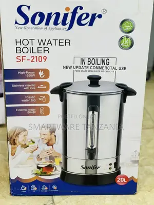 Sonifer Hot Water Boiler 20l Commercial Large Capacity 1650w Steel