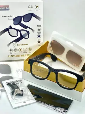 Aimb-g1 Ai Smart Glasses With 8mp Camera And 3 Lens Options