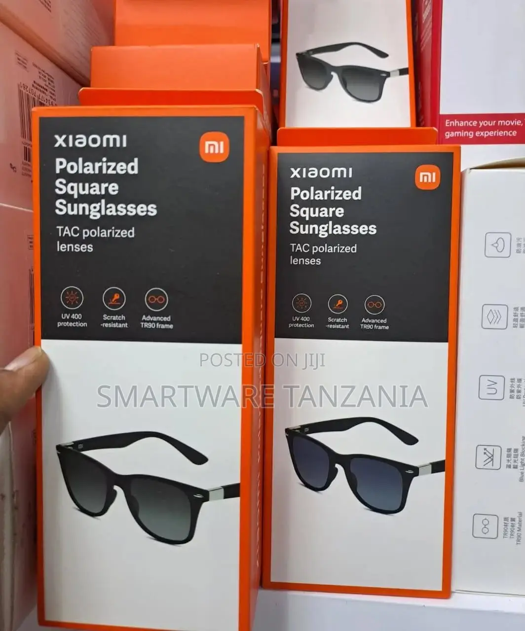 Xiaomi Square Sunglasses Polarized Tac Lens Scratch Resistant
