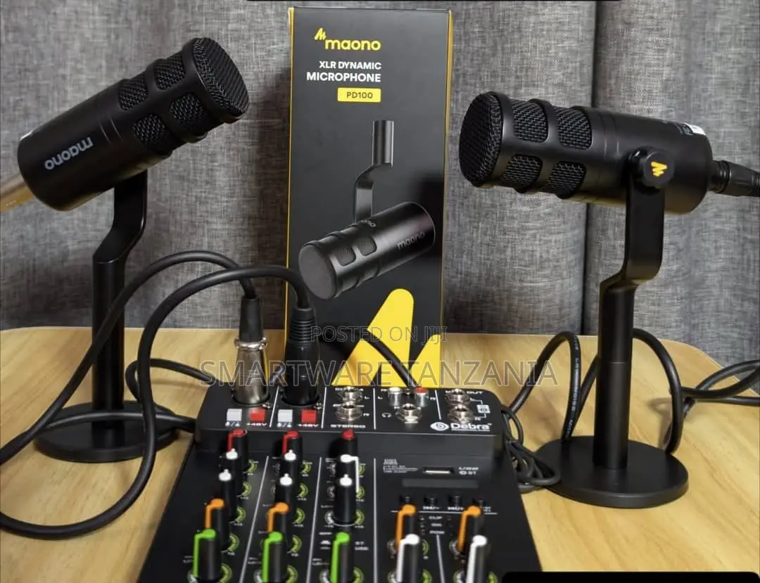Maono Pd100 Xlr Dynamic Podcast Microphone Professional Mic