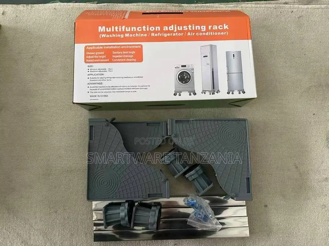 Adjustable Washing Machine Refrigerator Raising Base Rack