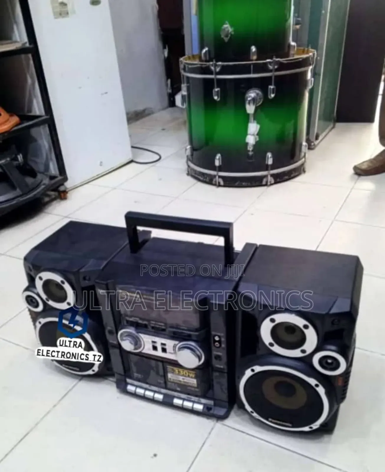 Panasonic Portable Cassette Stereo Speakers With Equalizer Na 330w