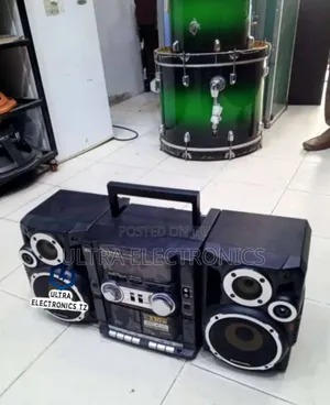 Panasonic Portable Cassette Stereo Speakers With Equalizer Na 330w