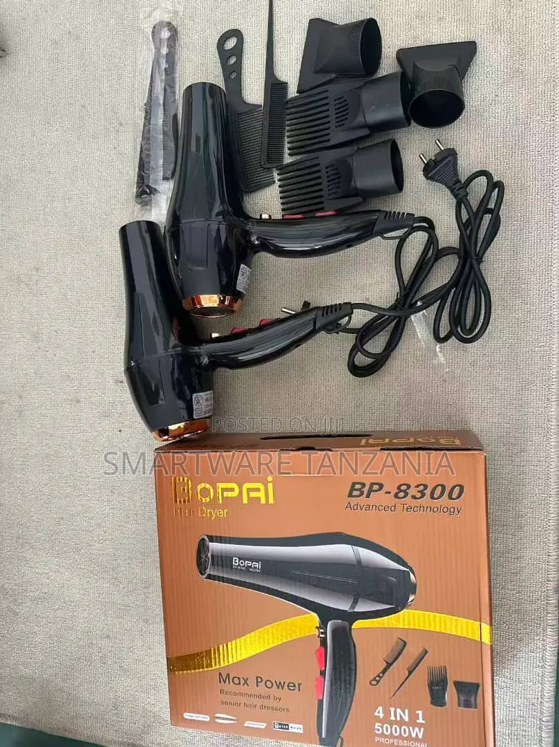 Bopai Bp-8300 Professional Hair Dryer 5000w 4-in-1 Salon Tool