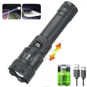 Ultra Bright Led Flashlights Portable Type-c Rechargeable