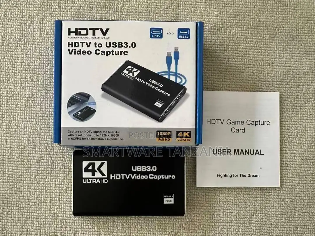 Usb 3.0 Hdmi Video Capture Card Game Streaming Recording