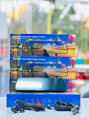 Full Hd Starlight Night Vision Car DVR Rear View Mirror Cam