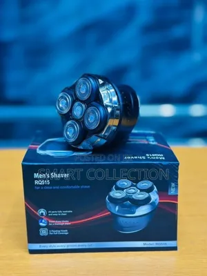 High Power Mini Shaver Rq515 With 5d Magnetic Suction Blades
