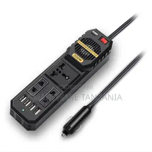 200w Car Power Inverter With Multi Usb Ports and Ac Outlets for Travel