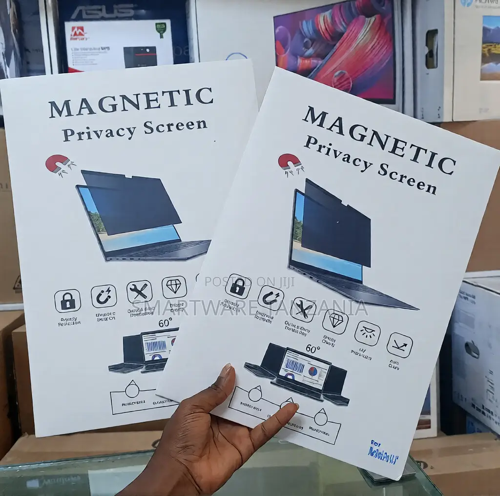 Magnetic Laptop Privacy Screen For Enhanced Security And Anti-glare