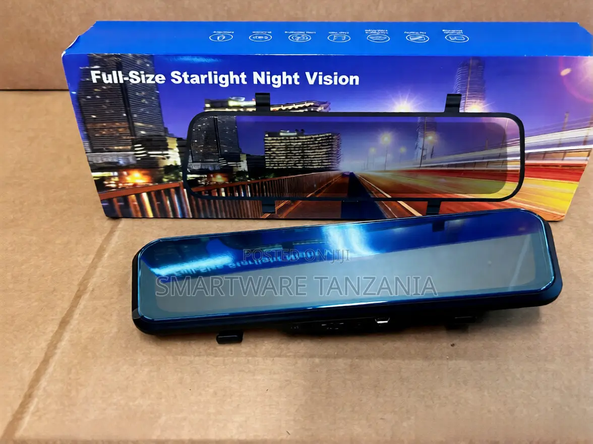 Full-size Night Vision Rear Mirror Kit With Starlight Camera For Cars