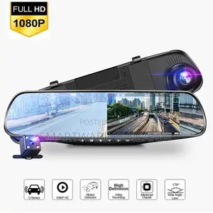 Starlight Enhanced Car Rearview Mirror With Backup Cam And Night Mode