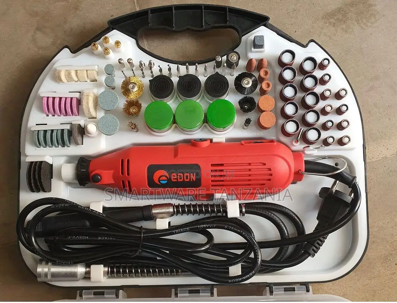 Edon Rotary Tool Kit With 100+ Accessories For Precision Crafting