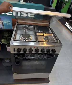 60*60cm-3 Gas Plates -1 Electric Plate -Electric Oven