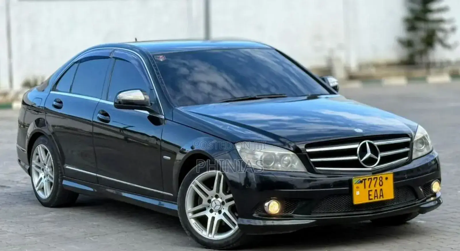 Mercedes-Benz C200 2008 Black