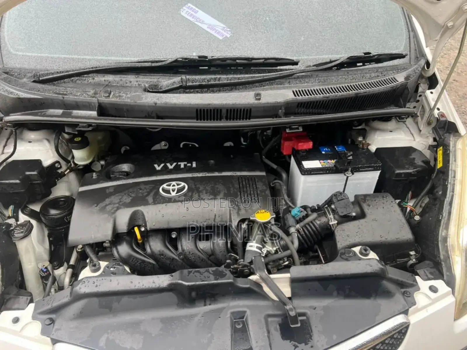 Toyota Ractis 2008 White