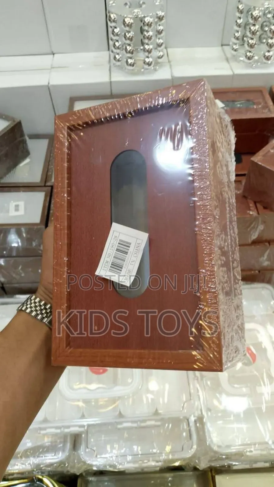 Wooden Tissue Box