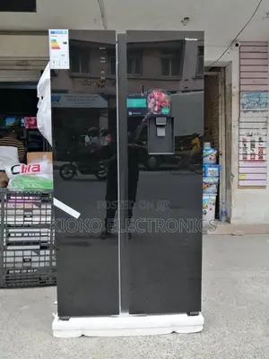 514 LTRS Hisense Side by Side Fridge H670smib_wd.