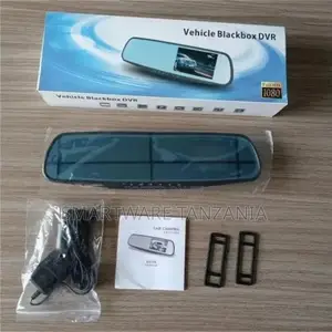 Car Dashcam Front And Rear Hd 1080p Dual Lens Rear View Mirror Camera
