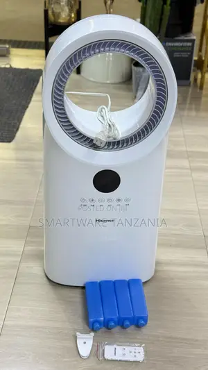 Hisense Bladeless Tower Fan With Cooling Packs For Summer Relief