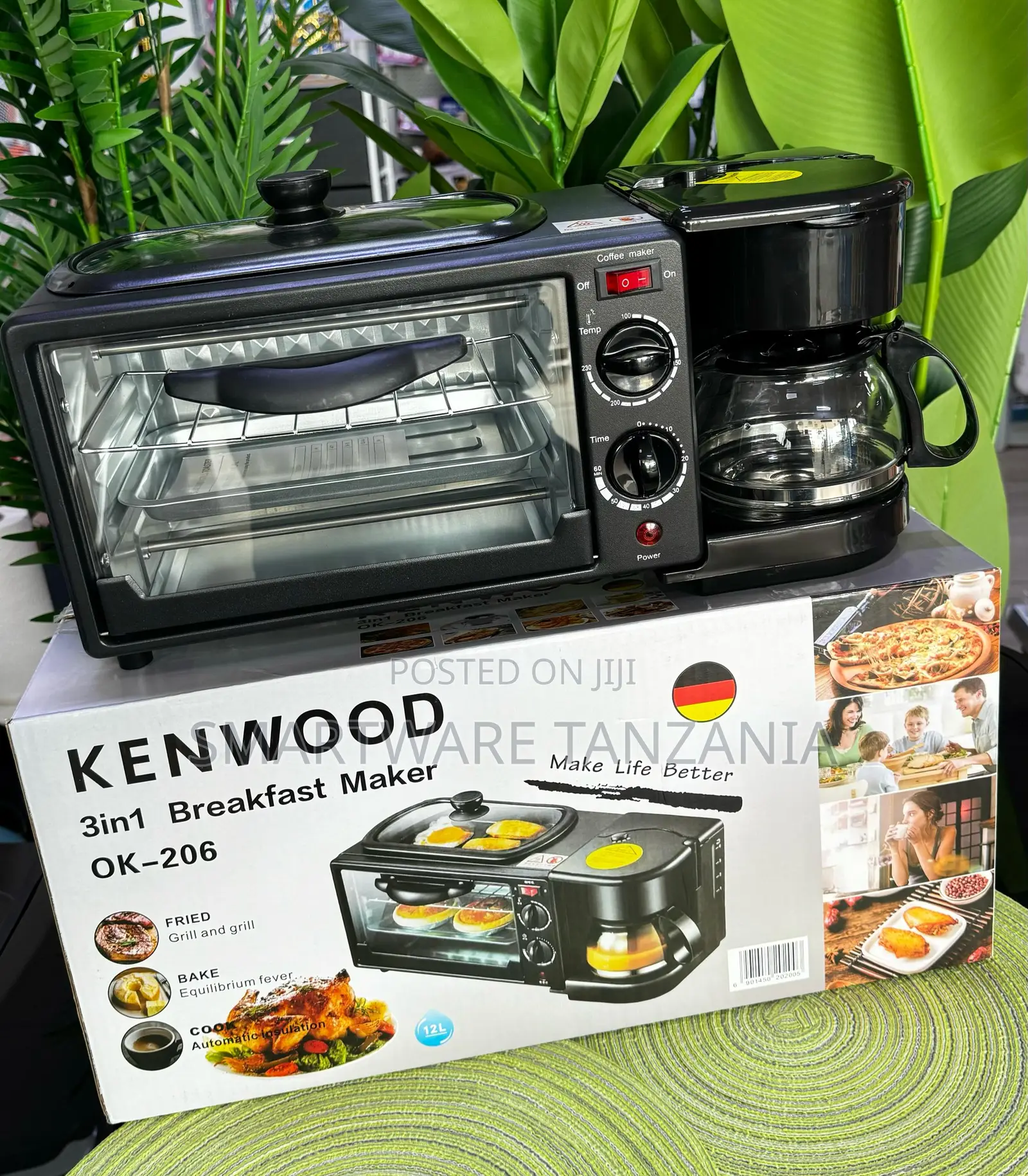 Kenwood 3-in-1 Breakfast Maker for Quick Morning Meals