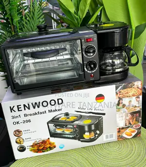 Kenwood 3-in-1 Breakfast Maker for Quick Morning Meals