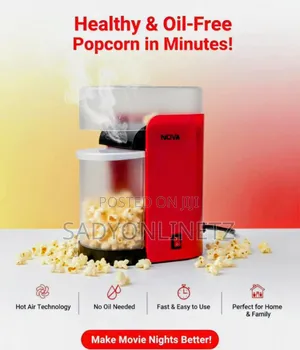 Hot Air Popcorn Maker