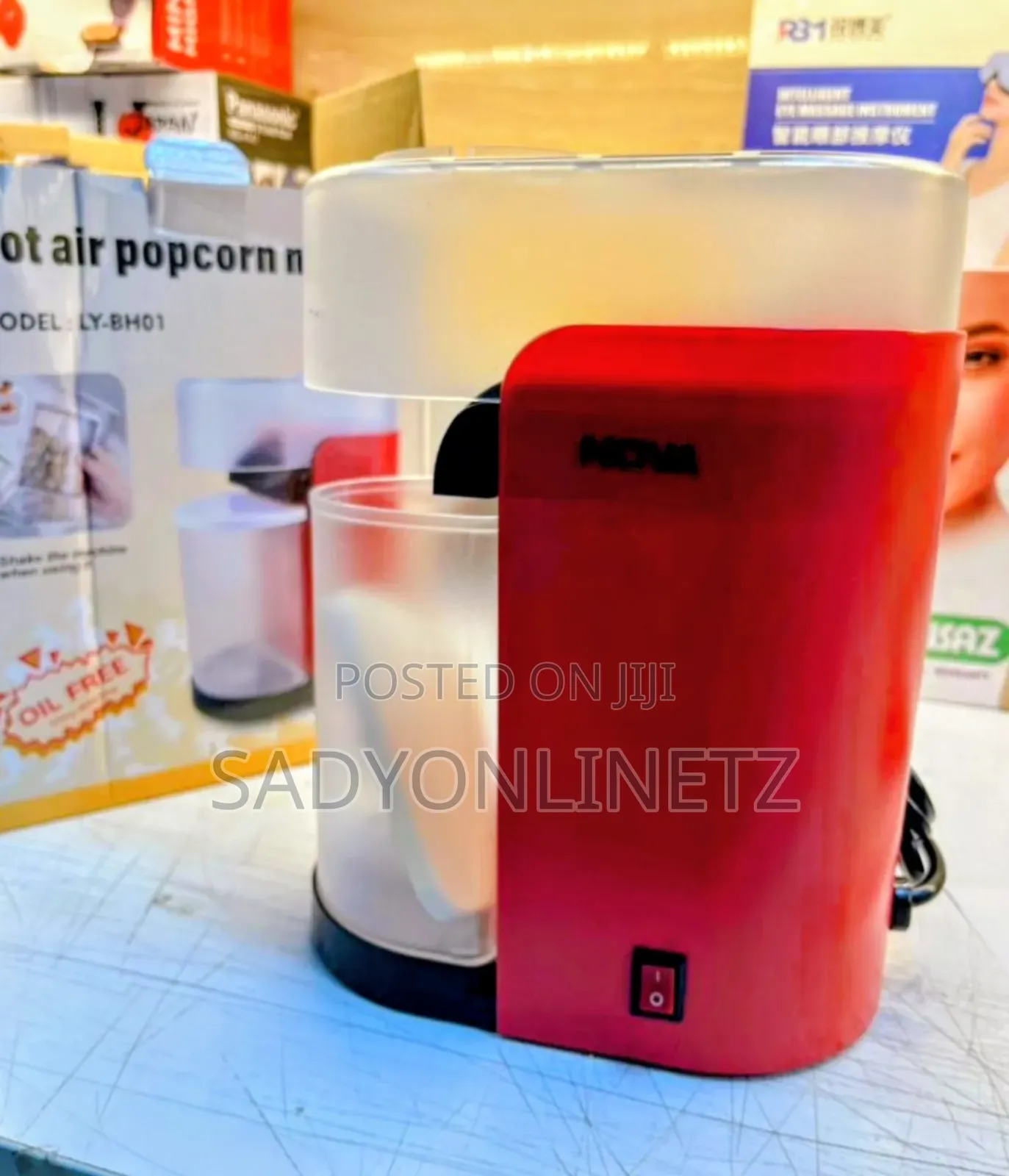 Hot Air Popcorn Maker