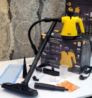 Raf 1000w Handheld Steam Cleaner Kit With Mop And Accessories
