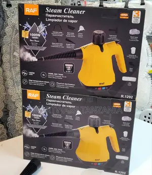 Raf 1000w Portable Steam Cleaner With 10-in-1 Attachments Set