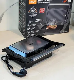 Raf Steak Machine 750w Indoor Grill Press With Removable Tray