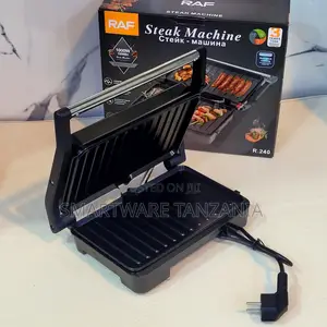 Raf Steak Machine 1000w Electric Grill Press Model R.240 Black